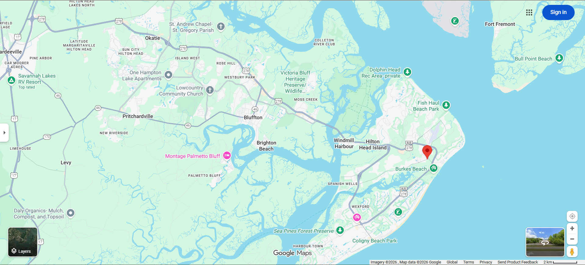 Map showing Anchor Hardware locations